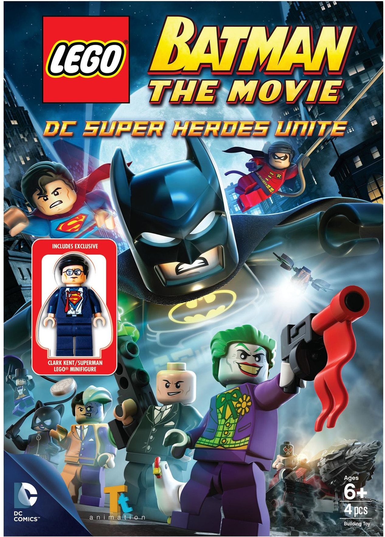 LEGO Audio and Visual Media DC - Batman The Movie - DC Super Heroes Unite (DVD) (5002202-1)