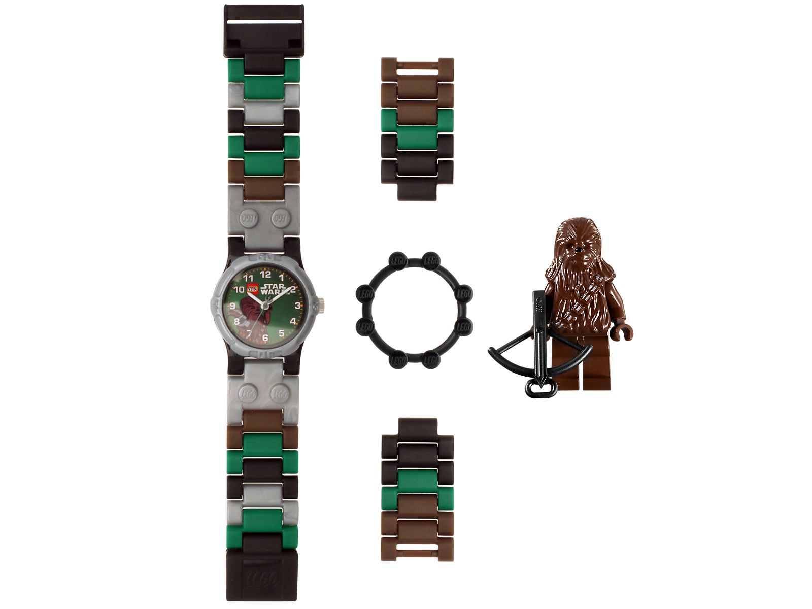 LEGO Clocks and Watches Chewbacca Buildable Watch with Toy (5002212-1)