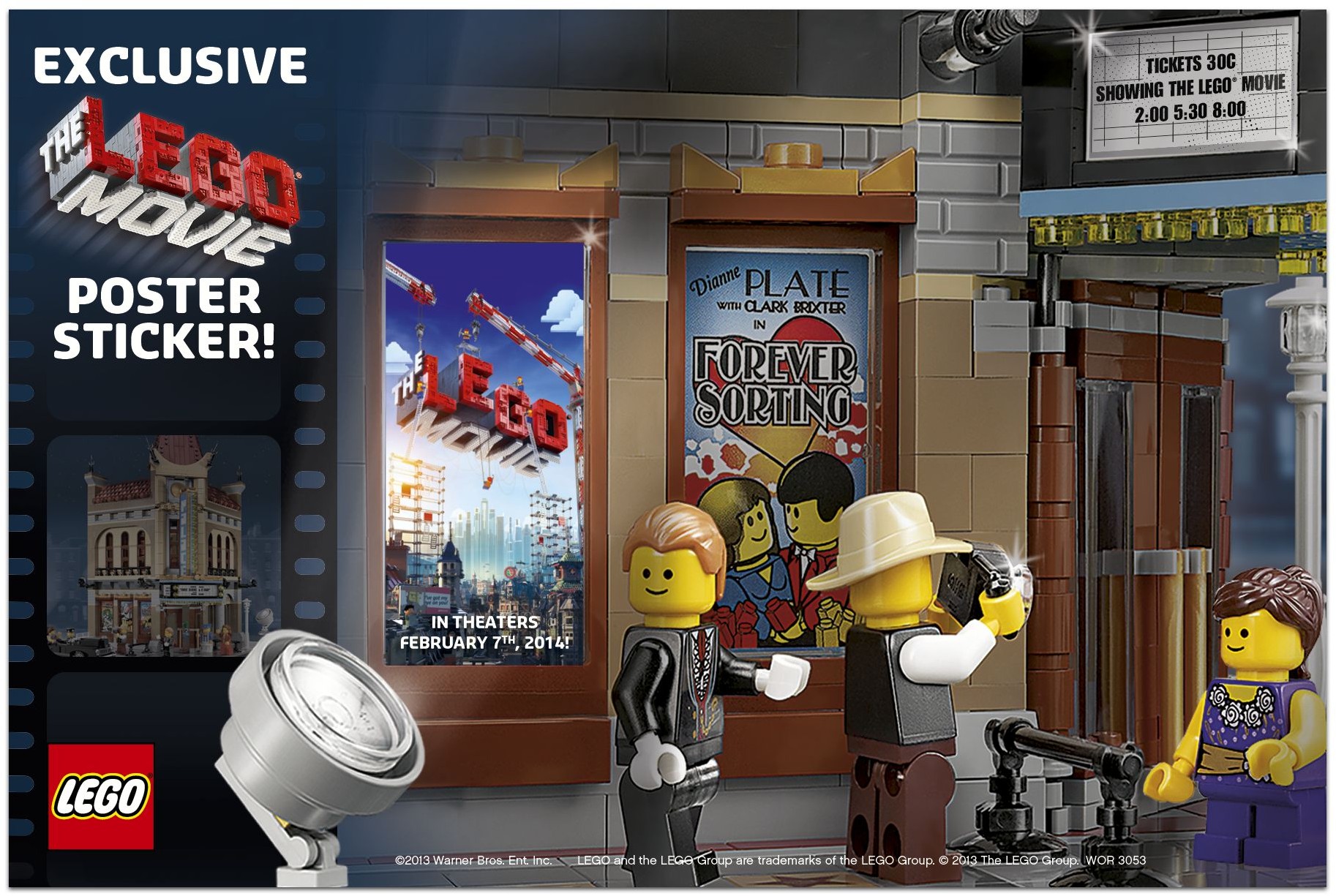 LEGO Gear The LEGO Movie Poster Sticker (5002891-1)