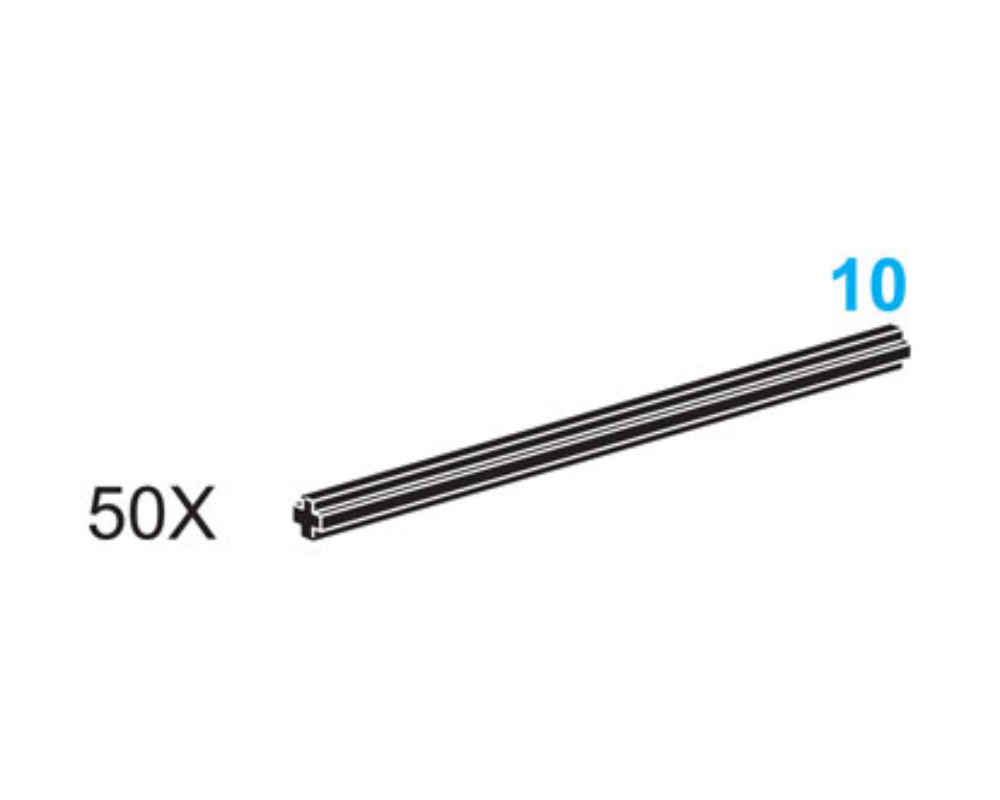 LEGO Technic 10M Cross Axles (5003133-1)