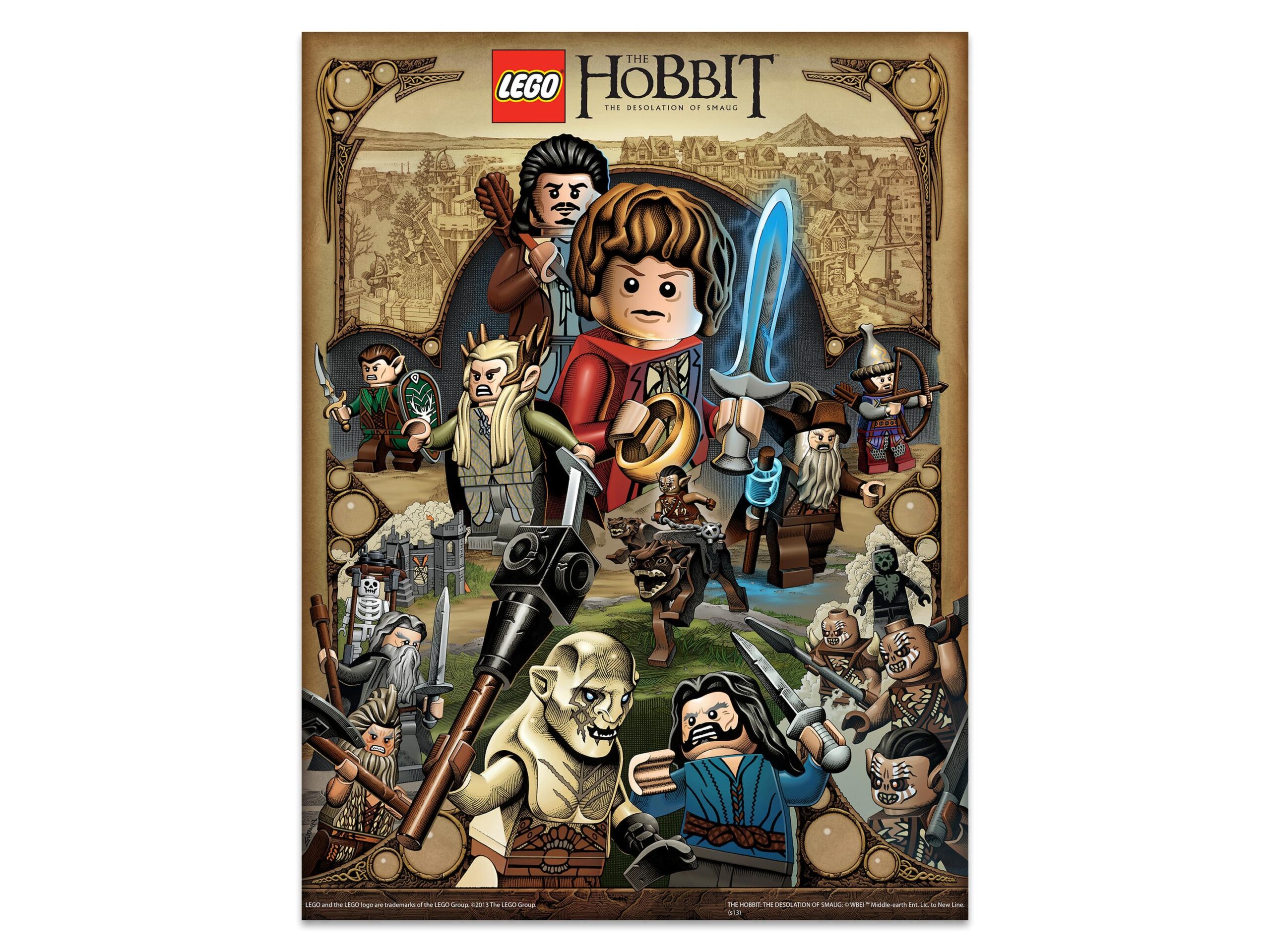 LEGO Posters and Art Prints The Hobbit Poster (5003573-1)