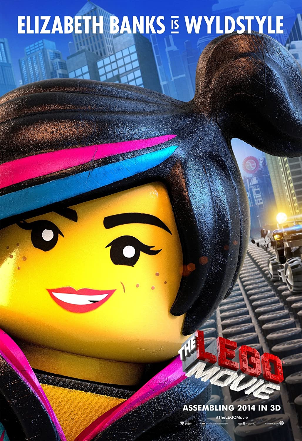 LEGO Posters and Art Prints The LEGO Movie: Elizabeth Banks is Wyldstyle (5003804-1)