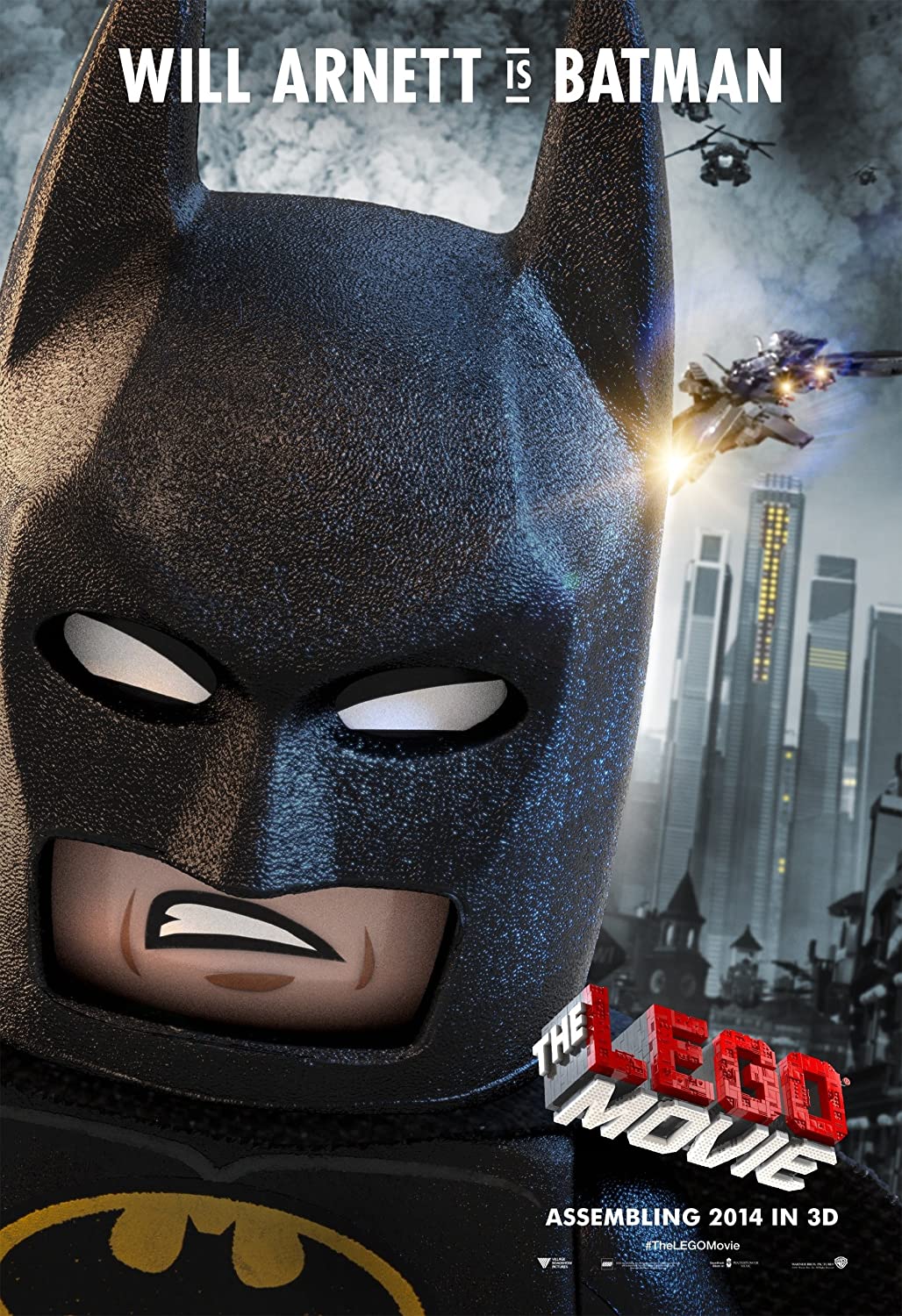 LEGO Posters and Art Prints The LEGO Movie: Will Arnett is Batman Poster (5003805-1)