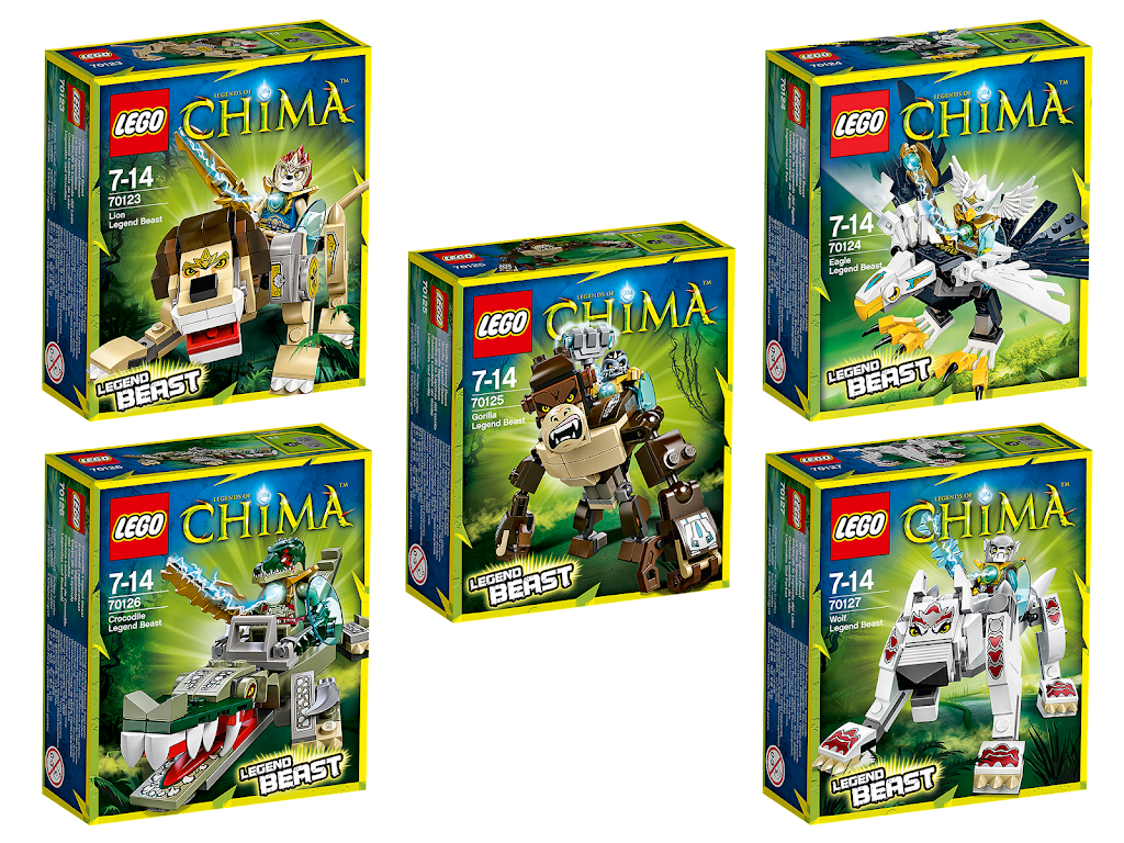 LEGO Legends of Chima Legend Beasts Collection (5003838-1)