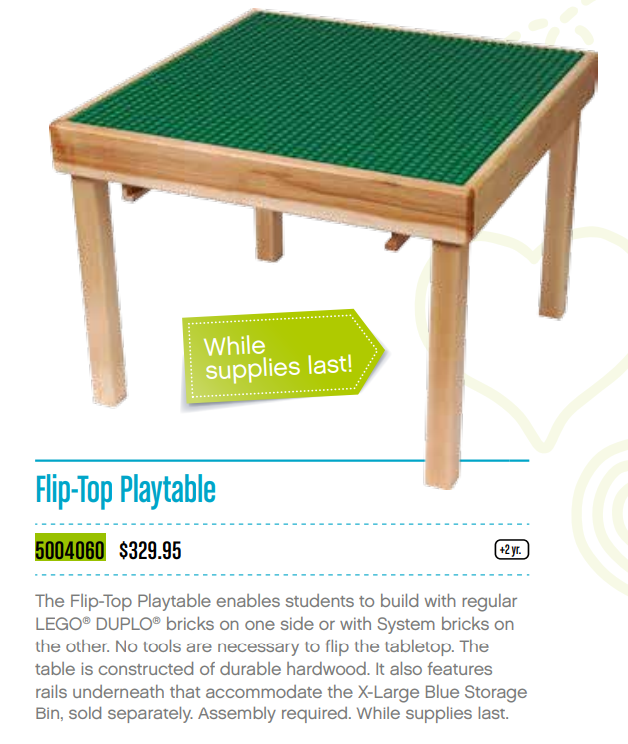 LEGO Gear Flip-Top Playtable (5004060-1)