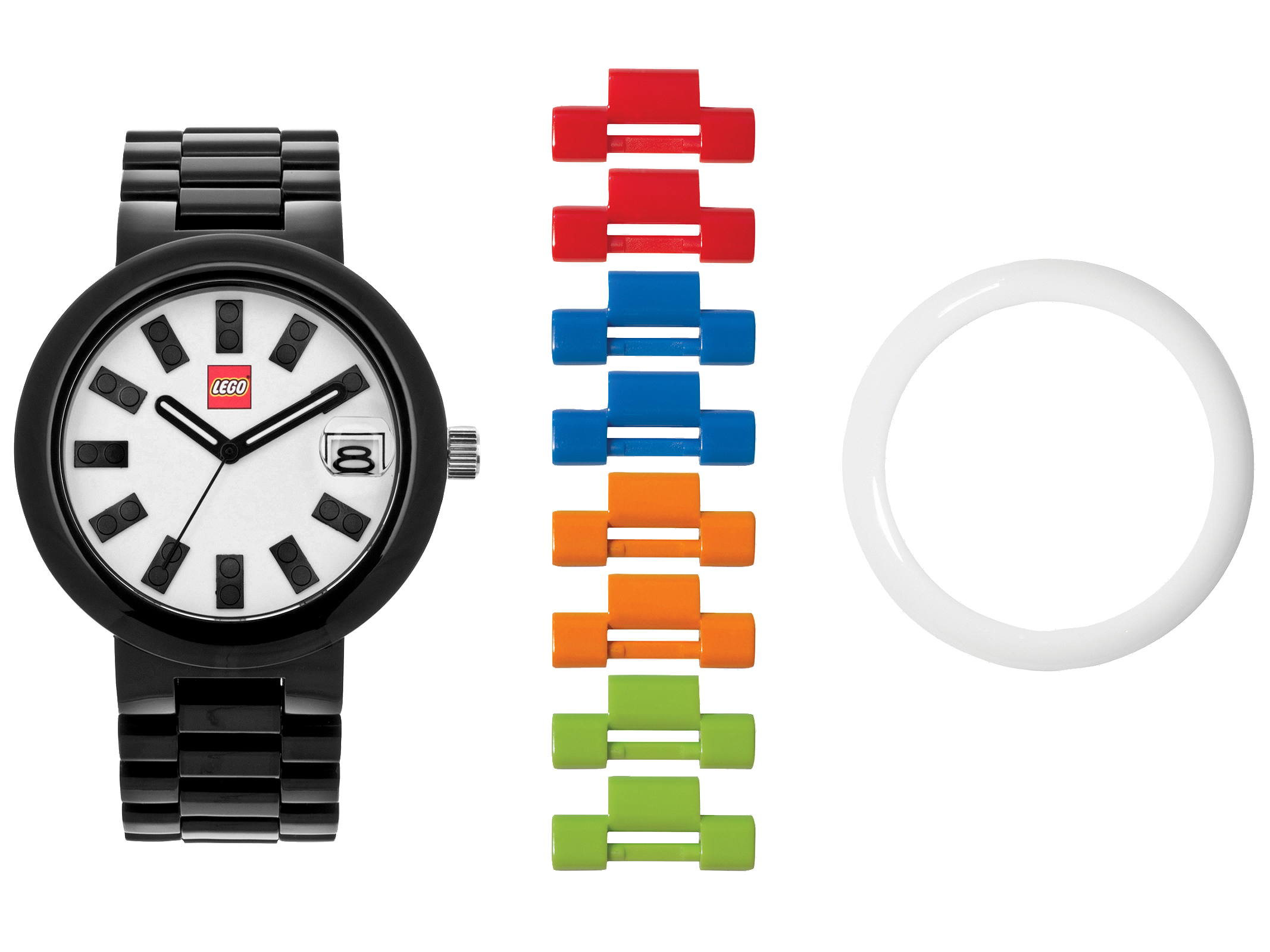 LEGO Clocks and Watches Watch System - Brick Black (5004115-1)