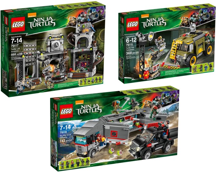 LEGO Teenage Mutant Ninja Turtles Teenage Mutant Ninja Turtles Collection (5004239-1)