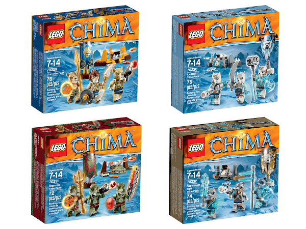 LEGO Legends of Chima Tribe Packs (5004458-1)
