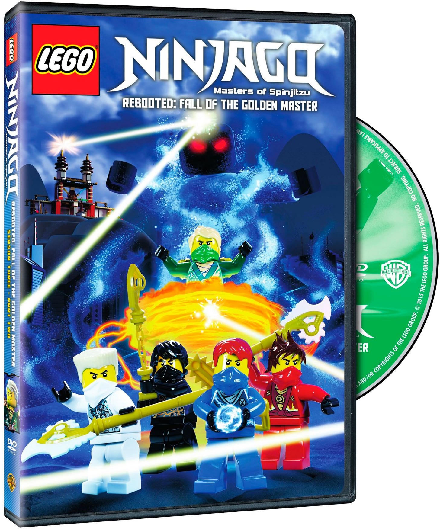 LEGO Audio and Visual Media Ninjago: Rebooted: Fall of the Golden Master (DVD) (5004572-1)
