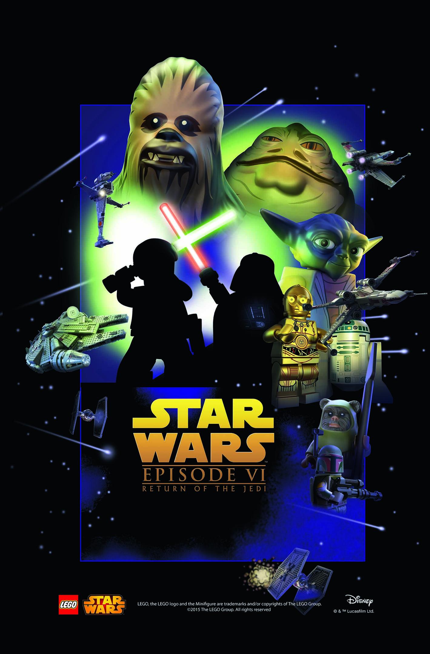 LEGO Posters and Art Prints Star Wars Episode VI Poster (5004745-3)