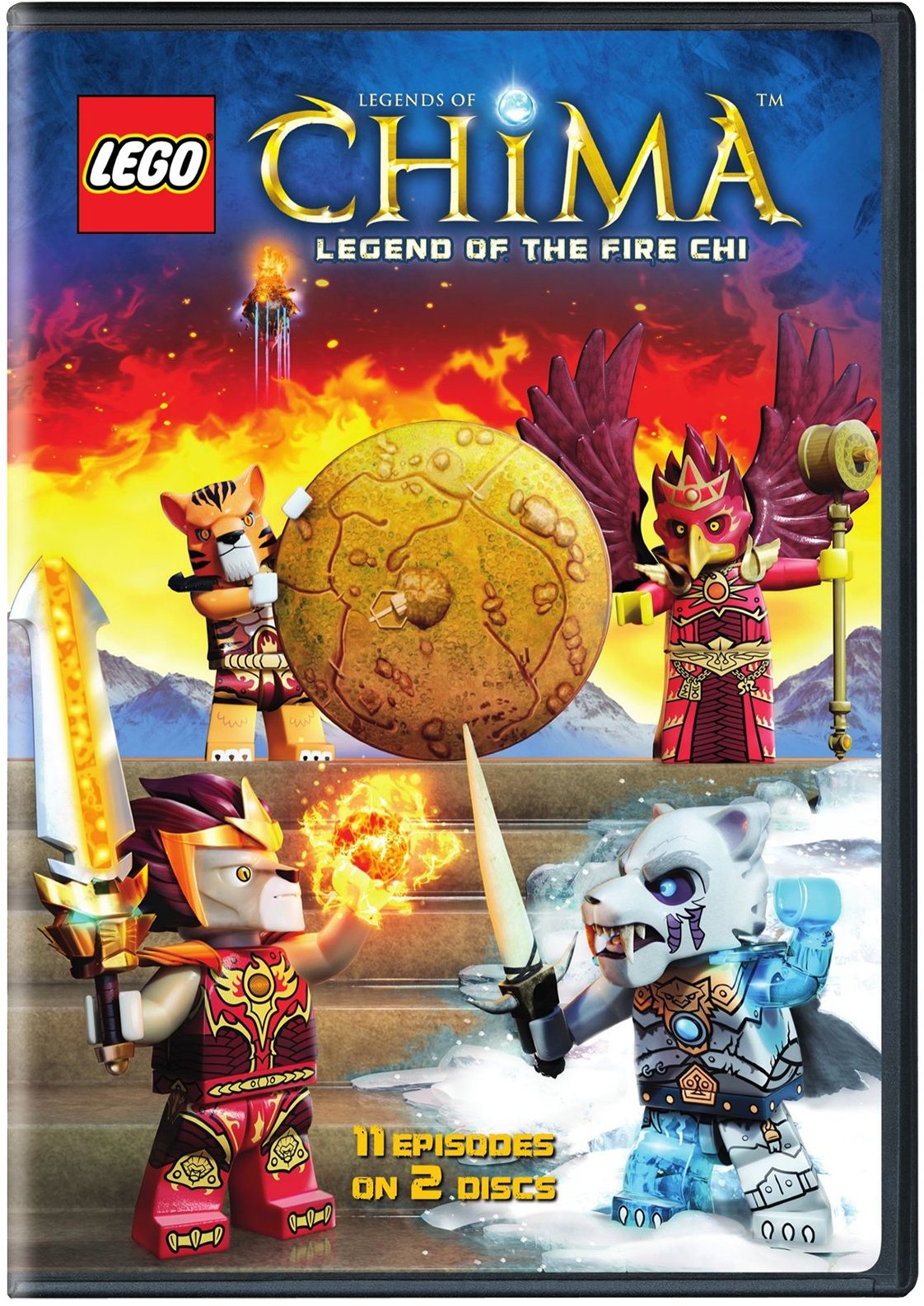 LEGO Audio and Visual Media Legends of Chima: Legend of the Fire CHI - DVD (5004849-1)