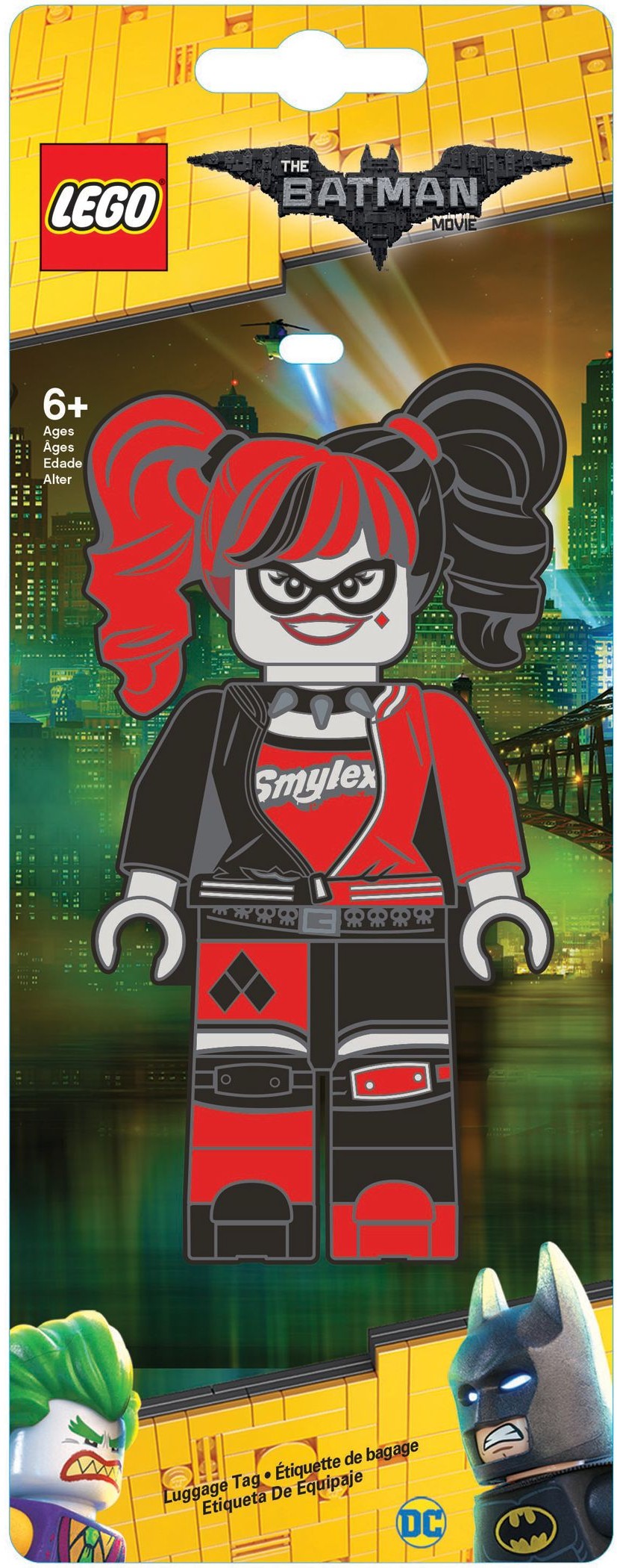 LEGO Bag and Luggage Tags Harley Quinn Luggage Tag (5005296-1)