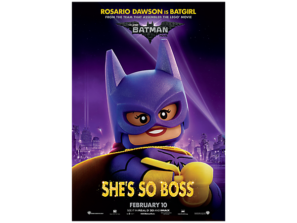 LEGO Posters and Art Prints LEGO Batman Movie Batgirl Poster (5005347-1)