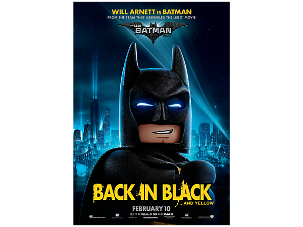 LEGO Posters and Art Prints LEGO Batman Movie Batman Poster (5005348-1)