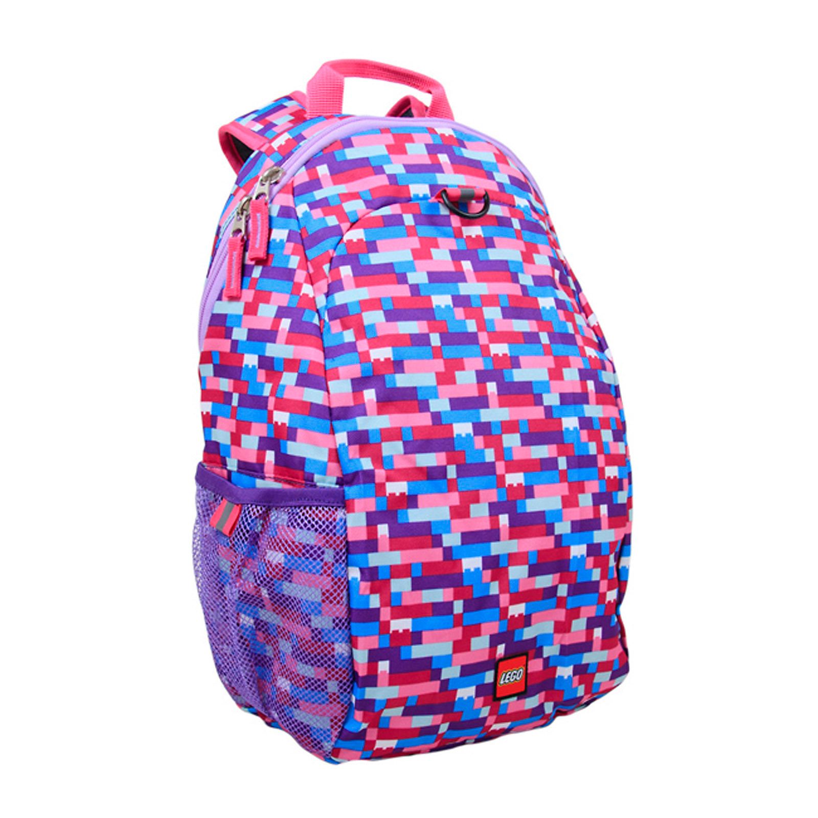 LEGO Bags, Totes, & Luggage Brick Print Heritage Backpack (Pink/Purple) (5005351-1)
