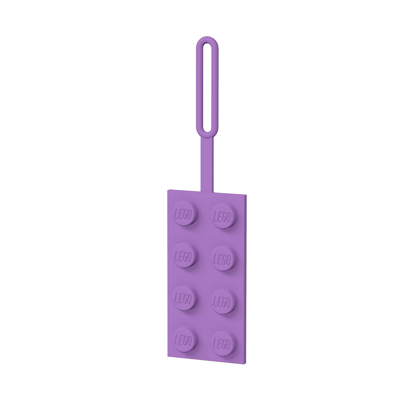 LEGO Bag and Luggage Tags Lavender Brick Luggage Tag (5005620-1)