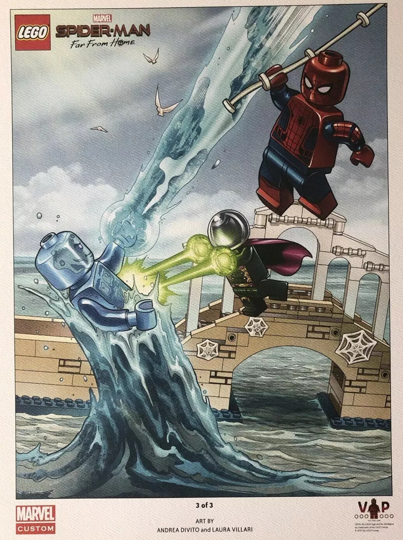 LEGO Posters and Art Prints Spider-Man: Far From Home Art Print (5005883-1)