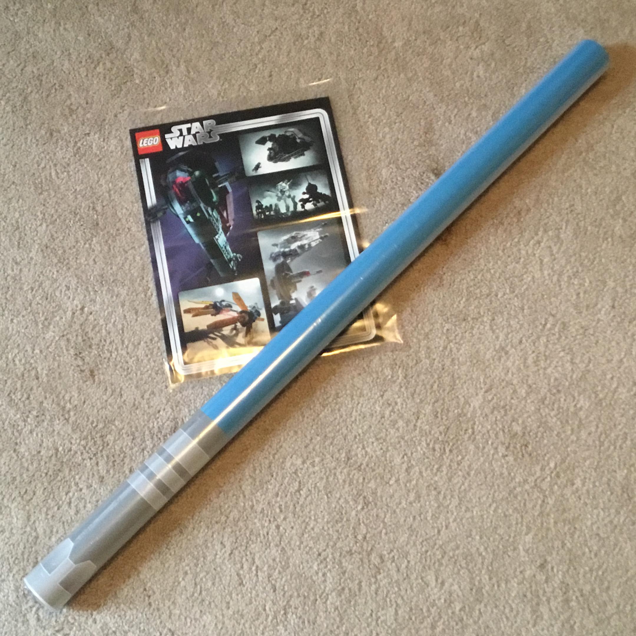 LEGO Posters and Art Prints Star Wars 20th Anniversary Lightsaber Poster (Red) (5005887-2)