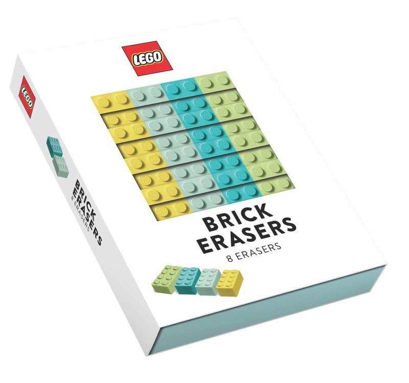 LEGO Stationery and Office Supplies Brick Erasers (5006201-1)