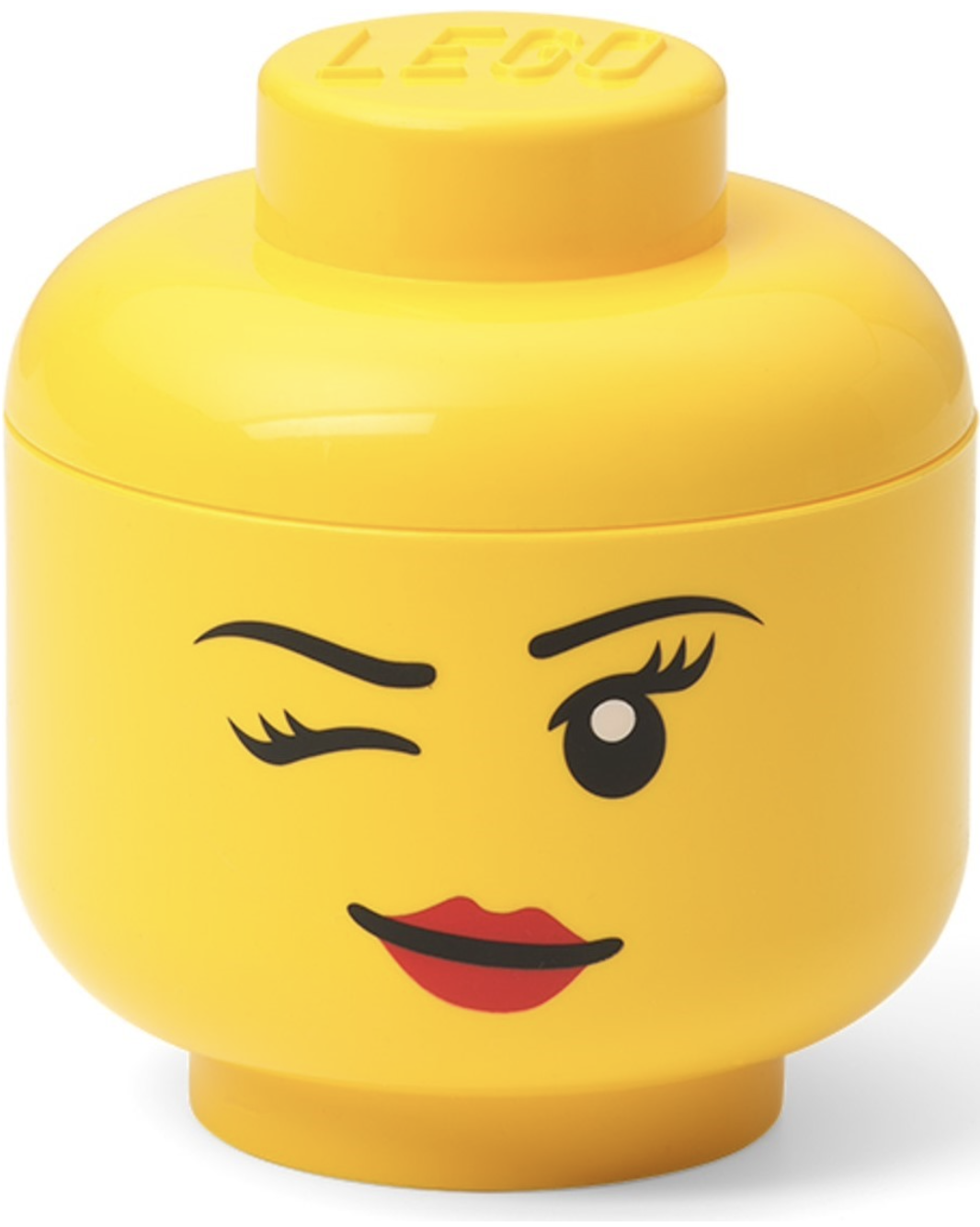 LEGO Storage Storage Head Mini (Winking) (5006211-1)