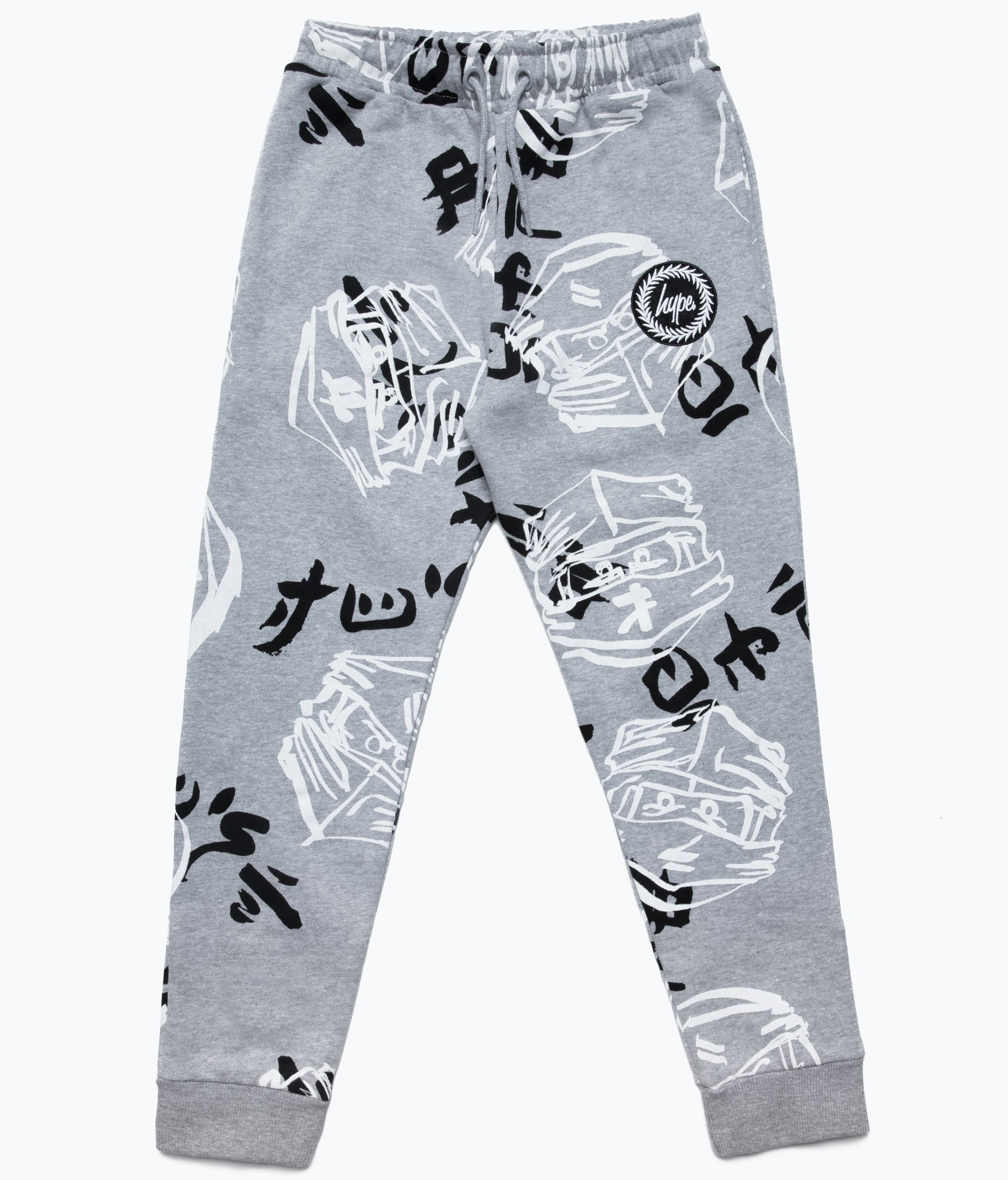 LEGO Gear HYPE X LEGO NINJAGO Grey Just Hype Faces Sweatpants (5006228-1)