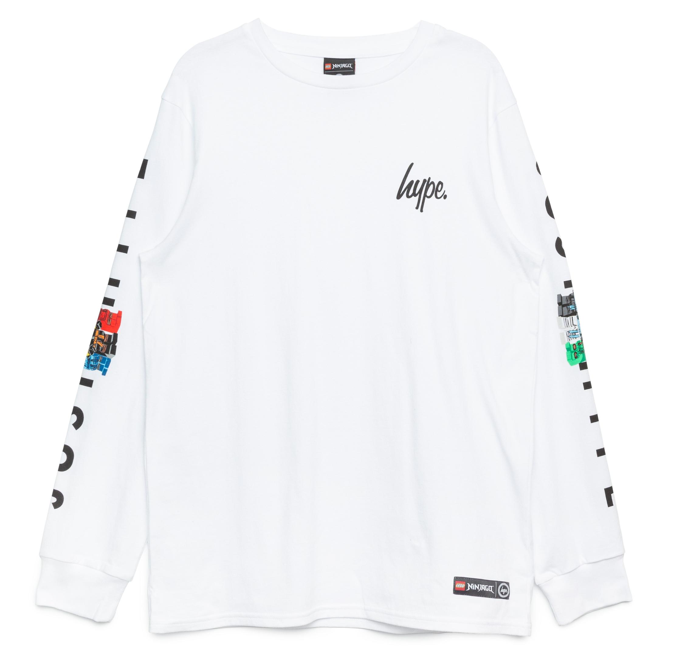LEGO Gear HYPE X LEGO NINJAGO Squad Logo Adults' Long Sleeve T-Shirt (5006233-1)