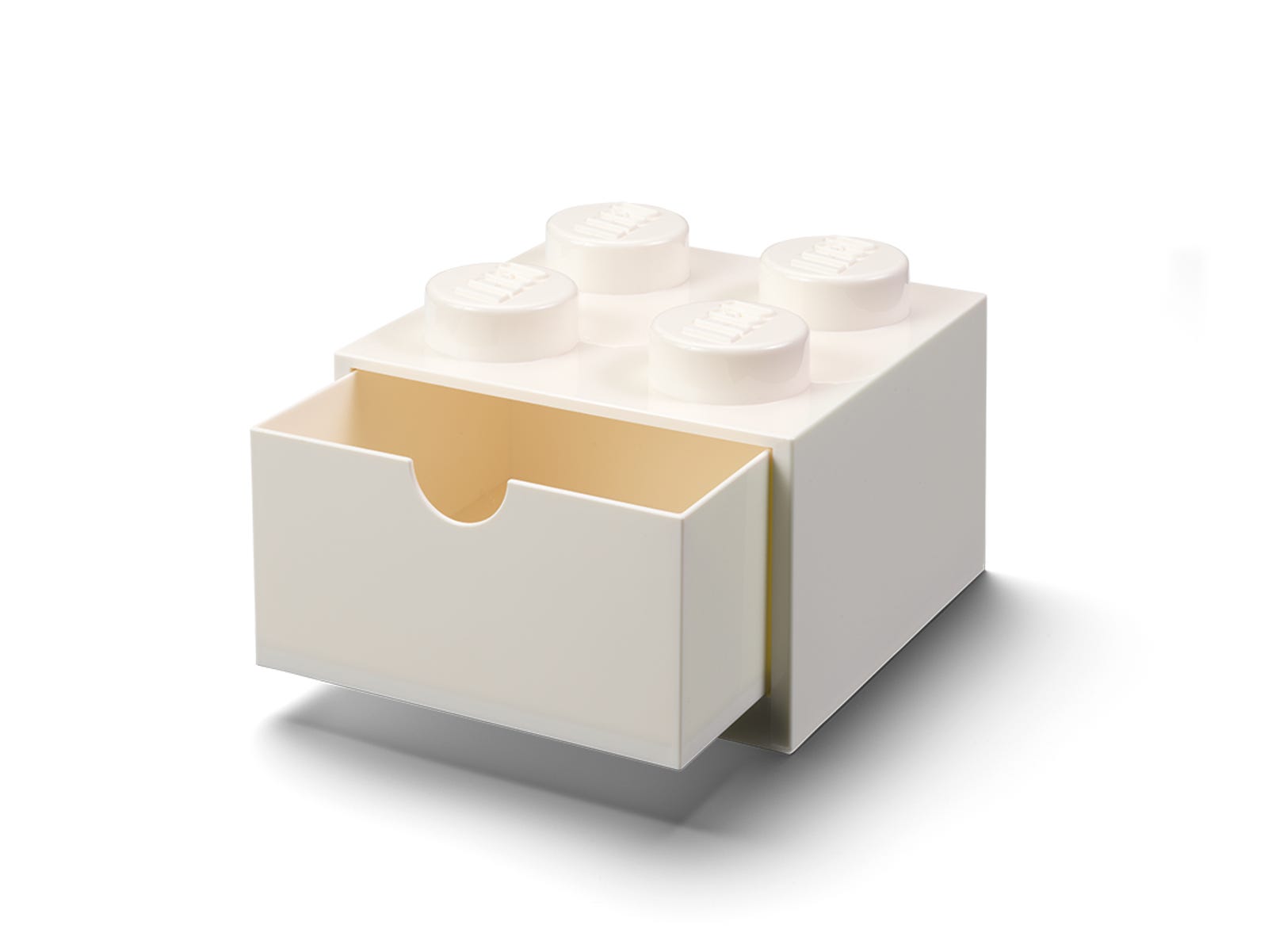 LEGO Storage Desk Drawer 2 x 2 (White) (5006313-1)