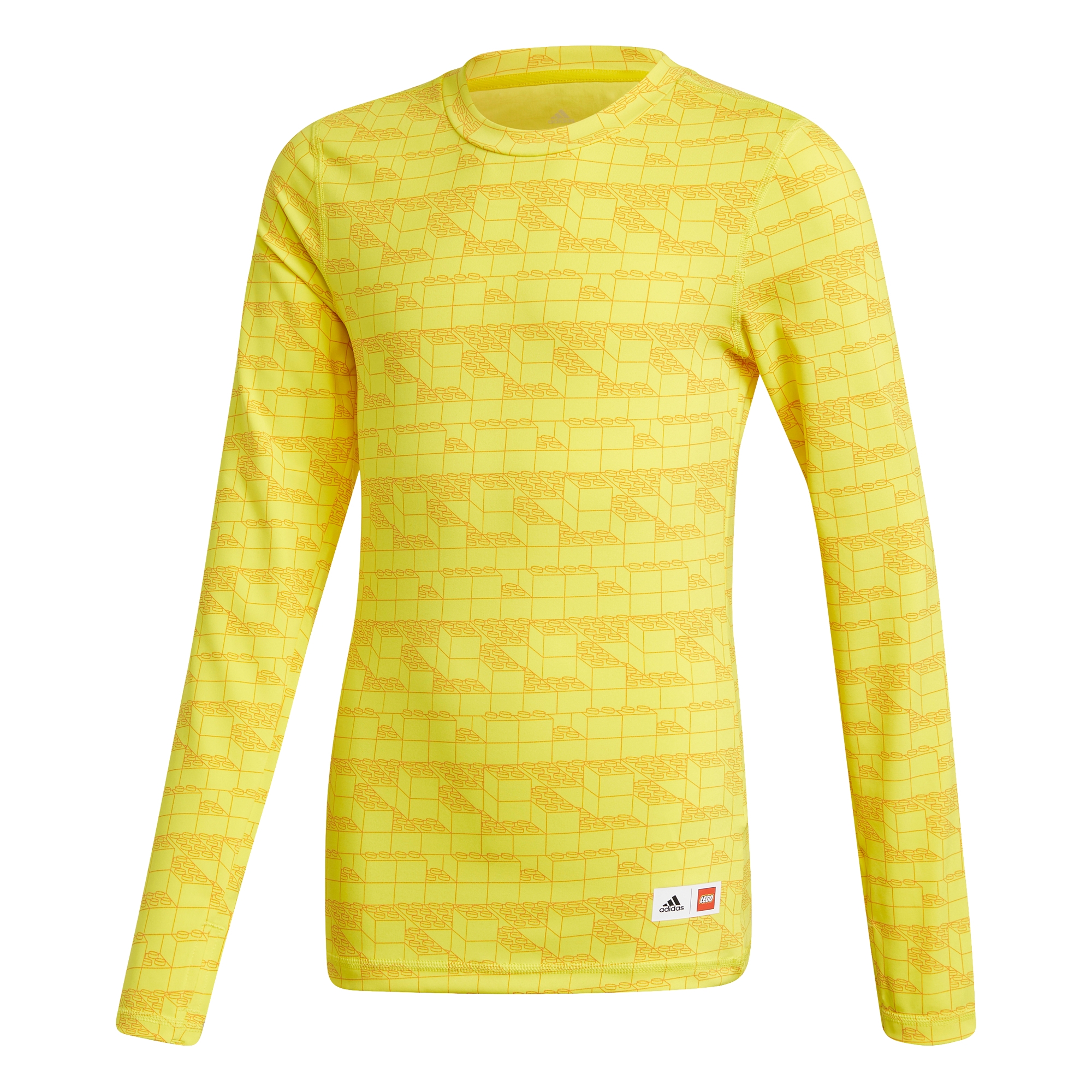 LEGO Gear adidas x Classic LEGO Bricks Long Sleeve Fitted T-Shirt (5006565-1)