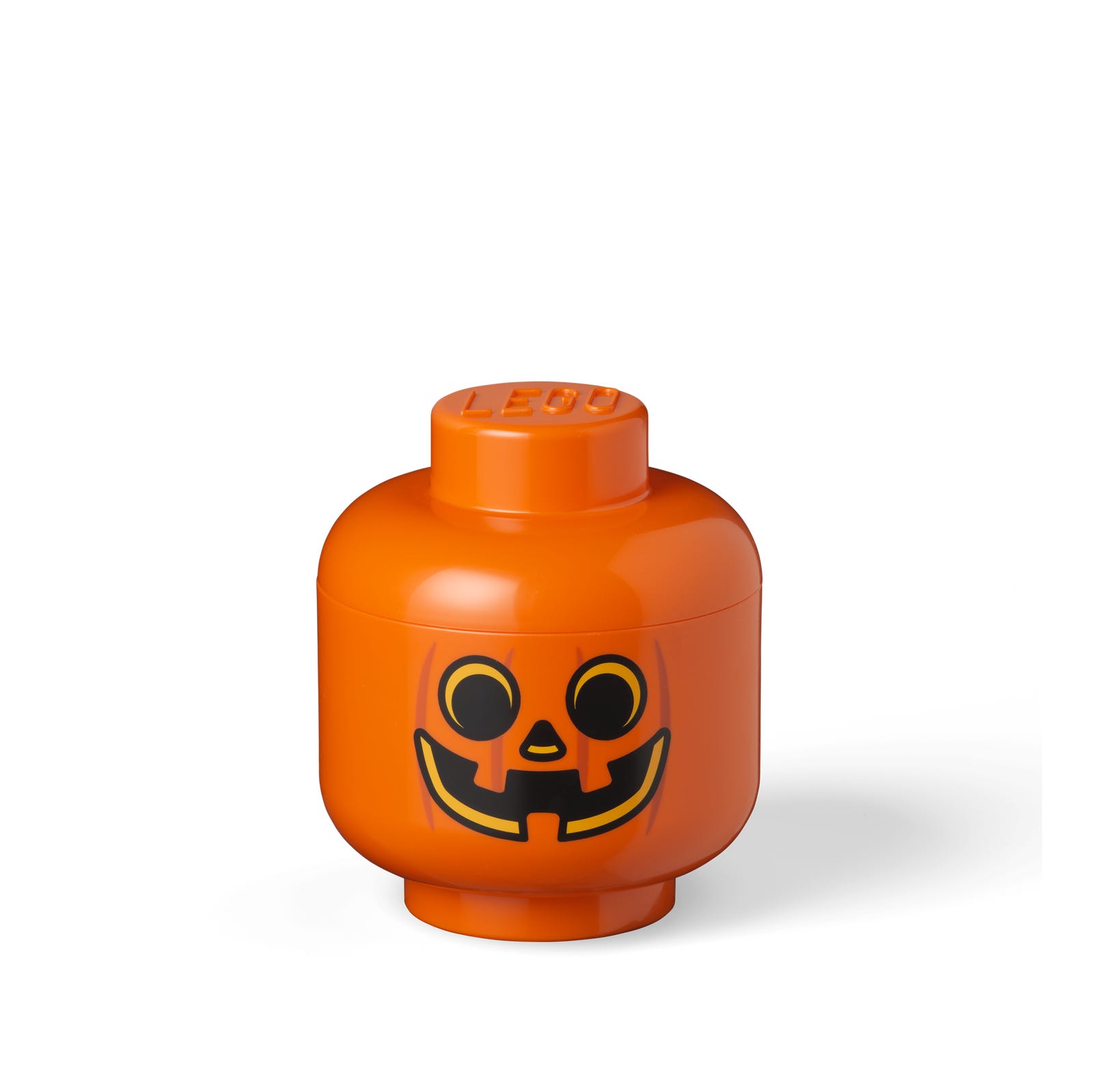 LEGO Storage Storage Head S (Pumpkin) (5006590-1)