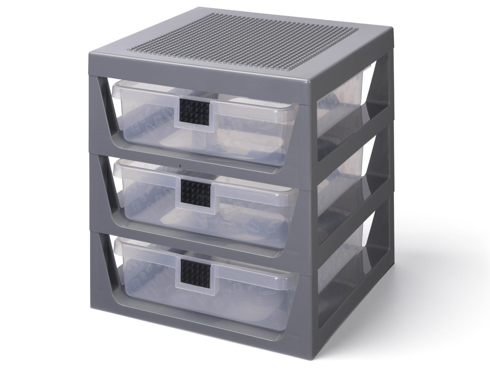 LEGO Storage 3-Drawer Storage (Gray) (5006608-1)