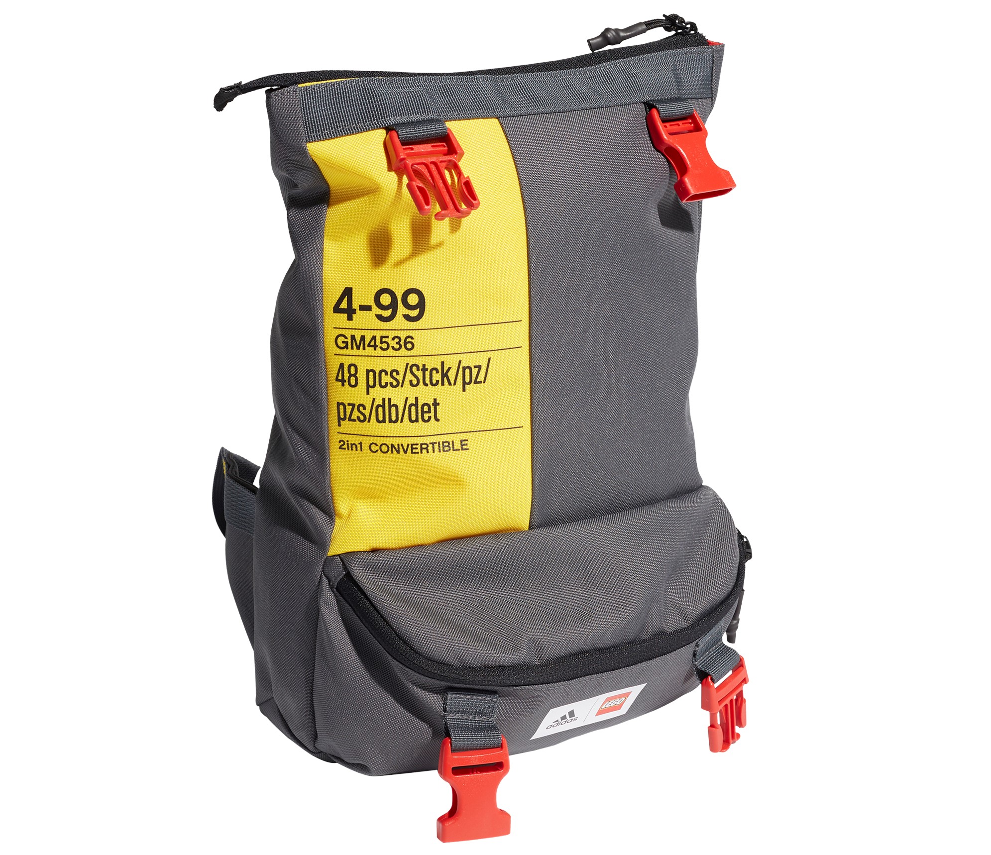 LEGO Bags, Totes, & Luggage adidas x LEGO Two-in-One Convertible Bag (5006637-1)
