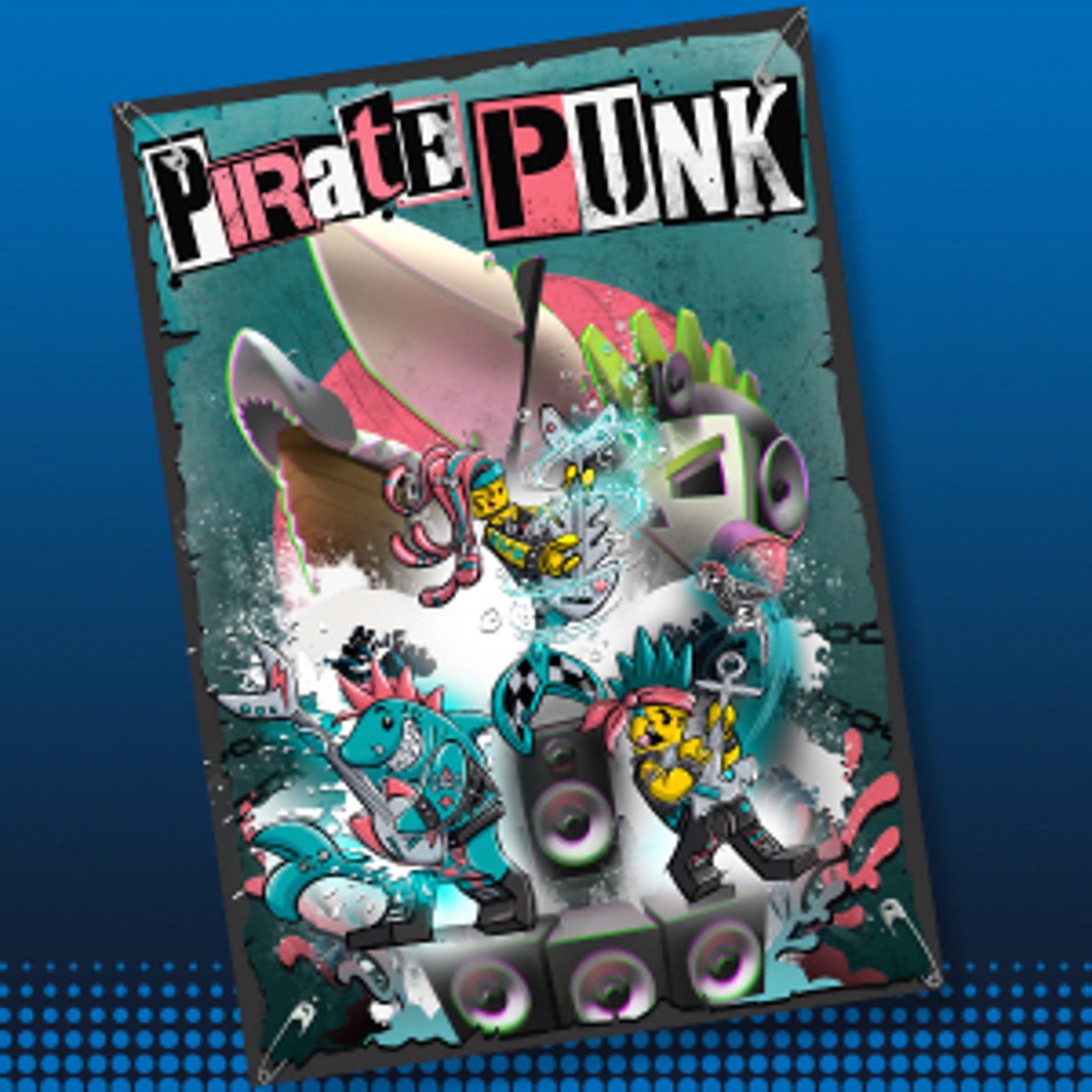 LEGO Posters and Art Prints Pirate Punk Concept Art (5006787-1)