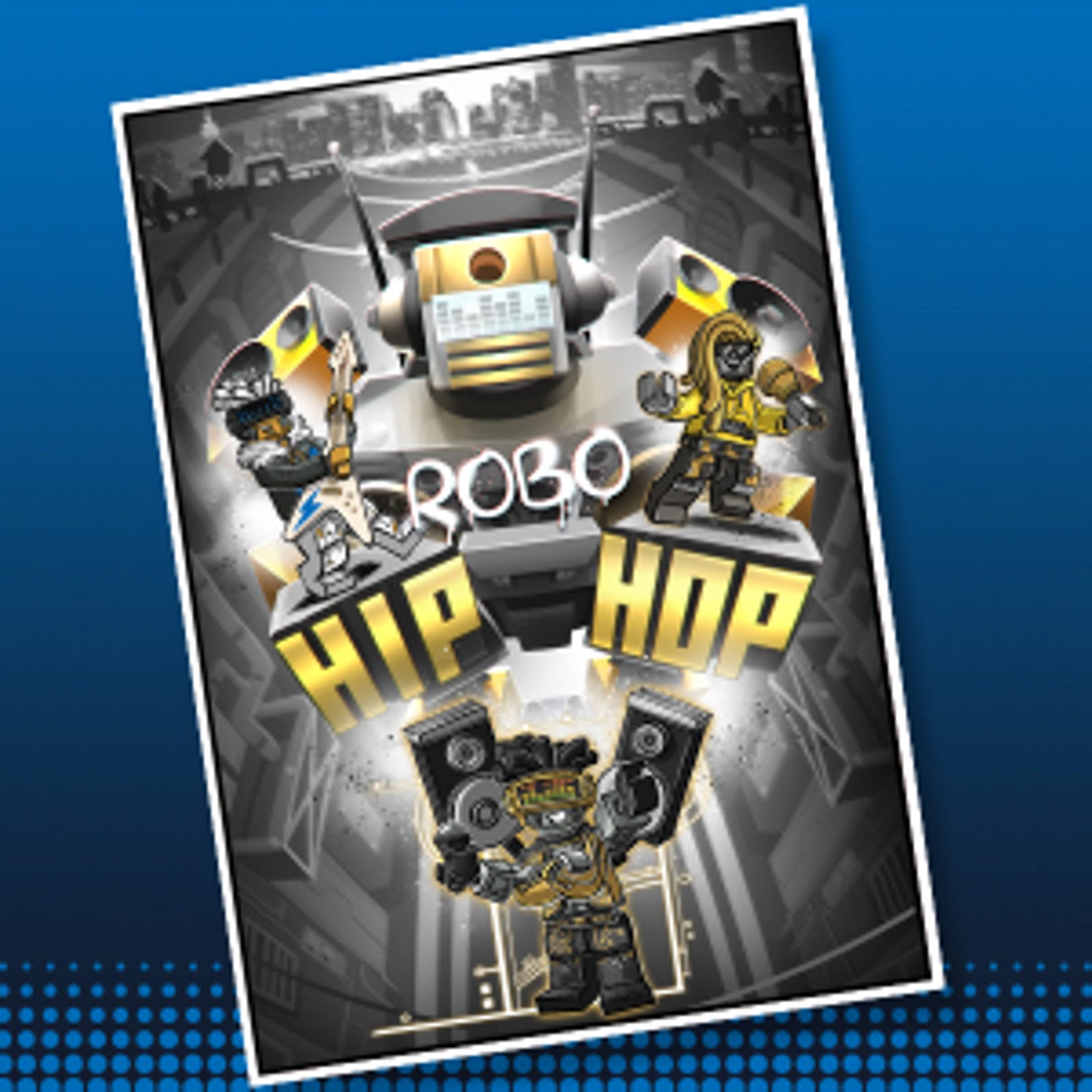 LEGO Posters and Art Prints Robo HIP HOP Concept Art (5006789-1)