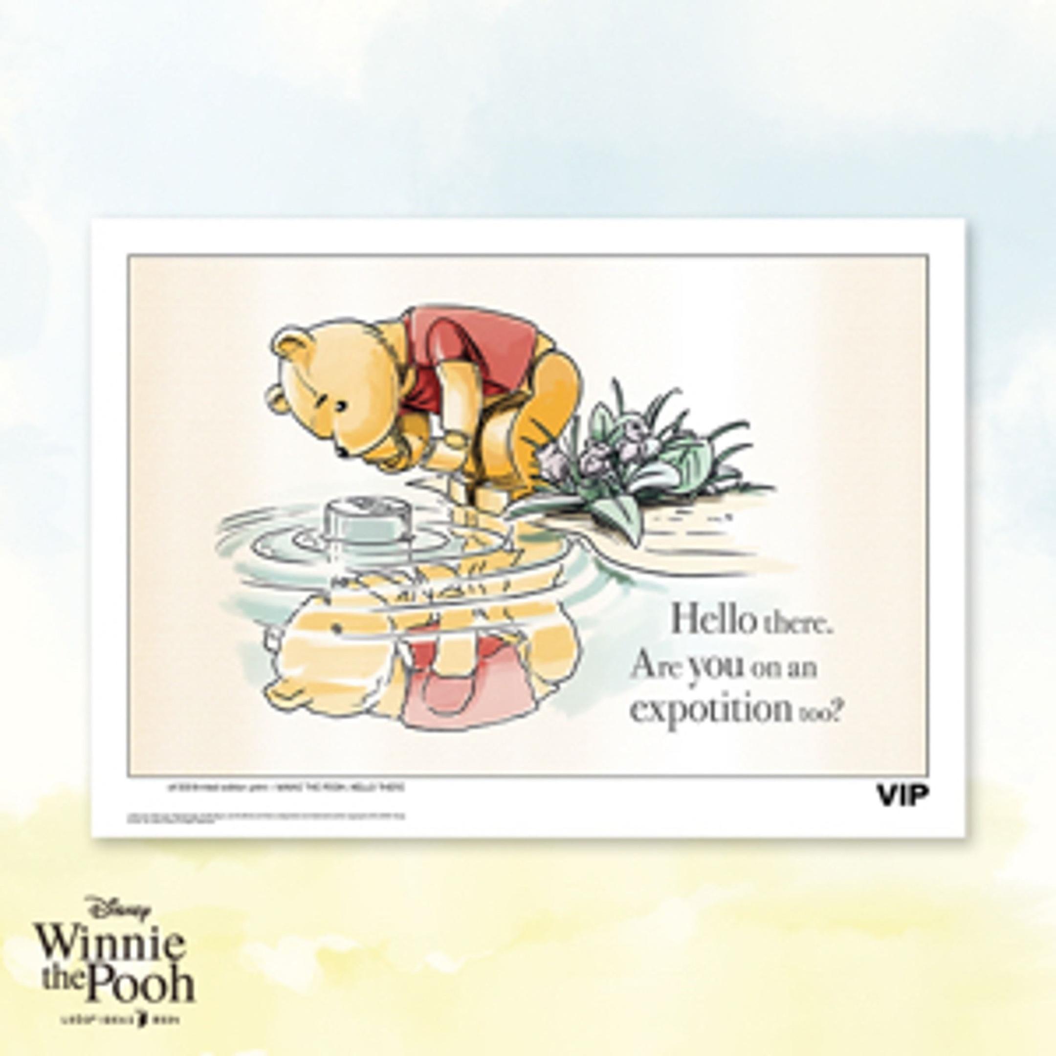 LEGO Posters and Art Prints Winnie the Pooh Sketch: "Hello" (5006818-1)
