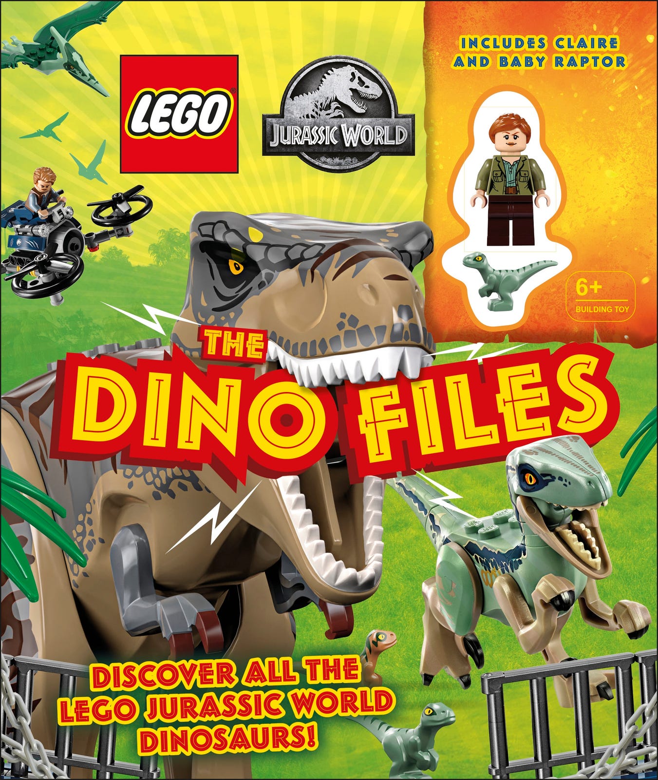 LEGO Non-fiction Books Jurassic World: The Dino Files (5006857-1)