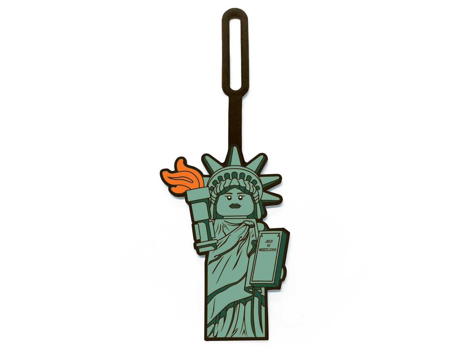LEGO Bag and Luggage Tags Statue of Liberty Bag Tag (5006858-1)