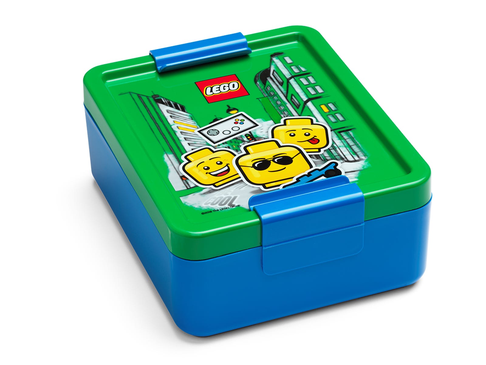LEGO Houseware Boy Emoticon Lunch Box (5006959-1)