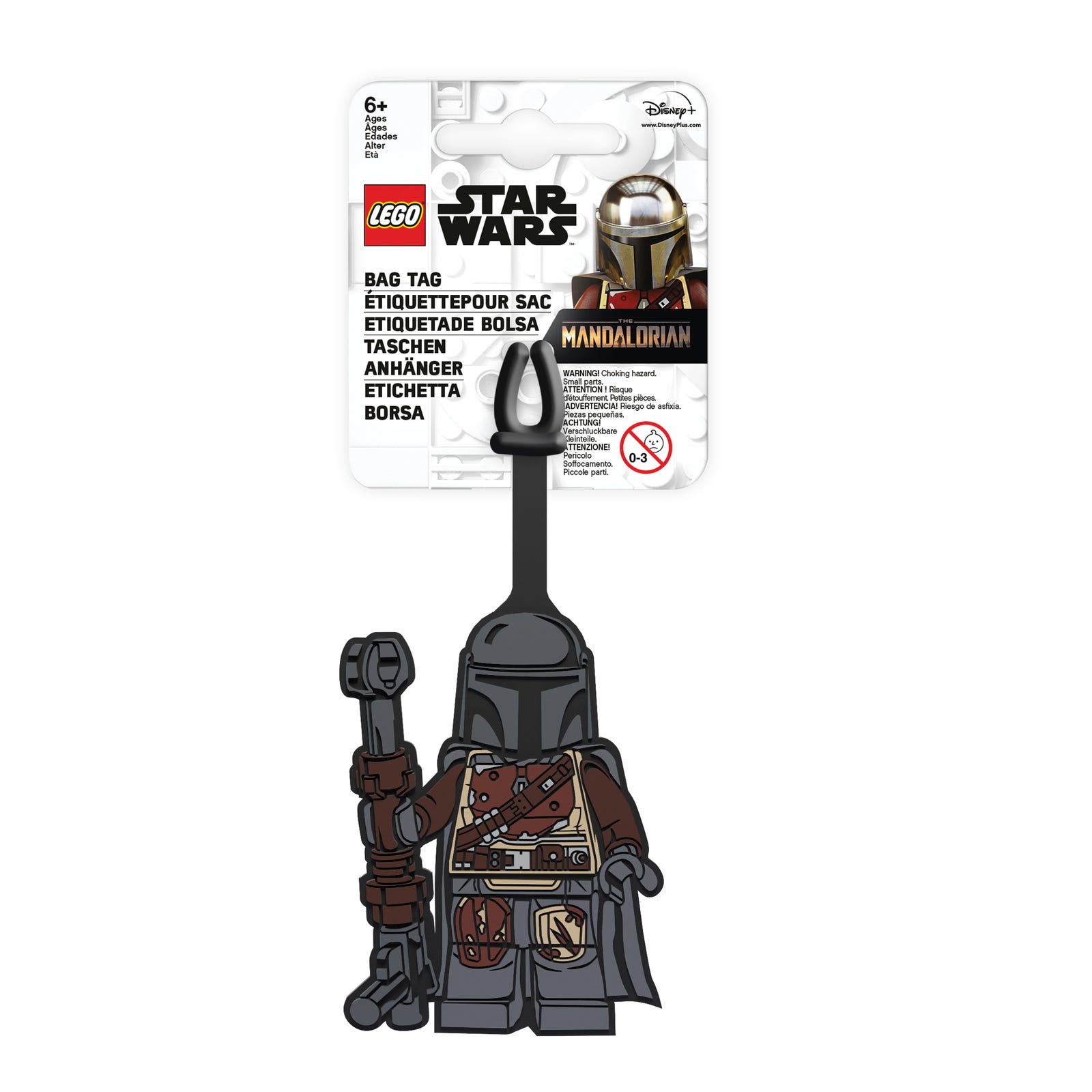 LEGO Bag and Luggage Tags The Mandalorian Bag Tag (5007138-1)
