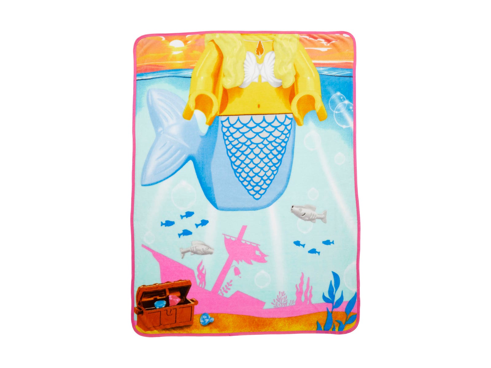 LEGO Houseware Mermaid Plush Throw (5007185-1)