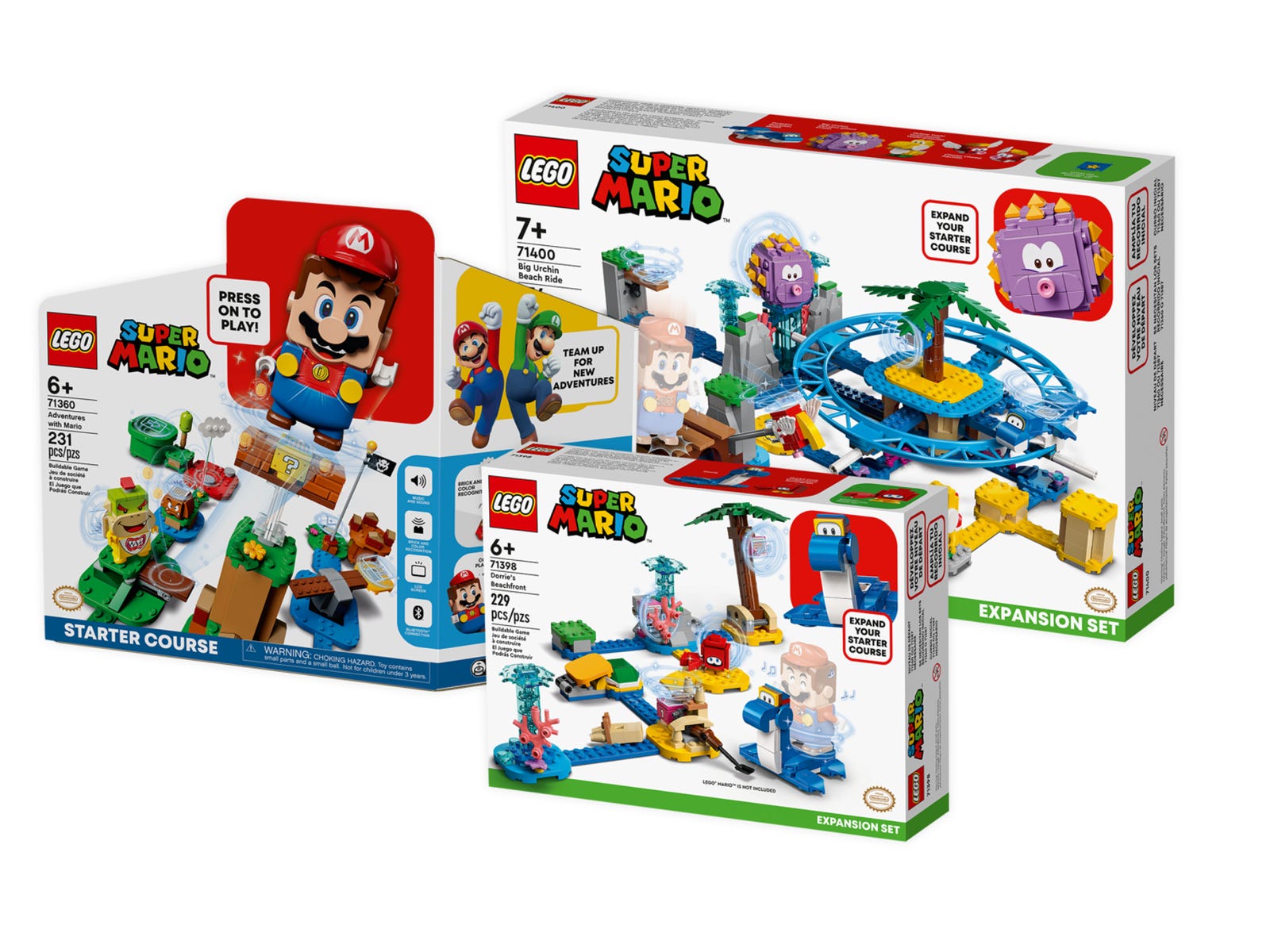 LEGO Super Mario The Beach Blast Bundle (5007338-1)