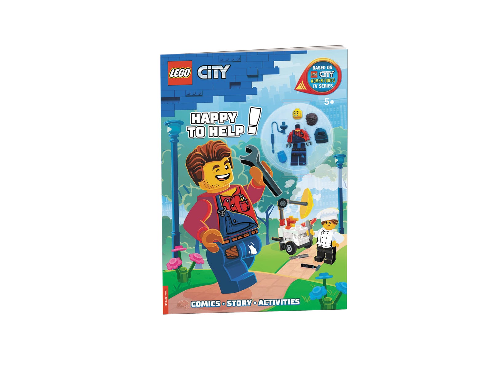 LEGO Activity Books with LEGO Parts City: Happy To Help! (5007370-1)