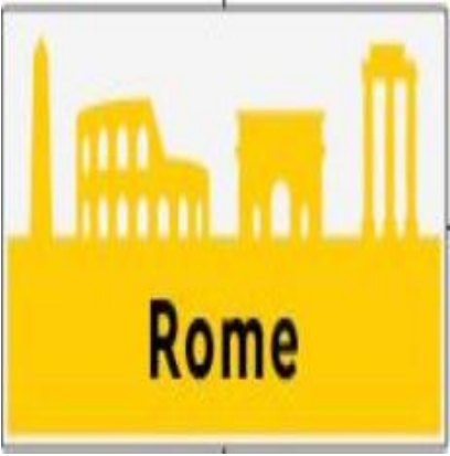 LEGO LEGO Brand Store Rome Tile (5007413-1)