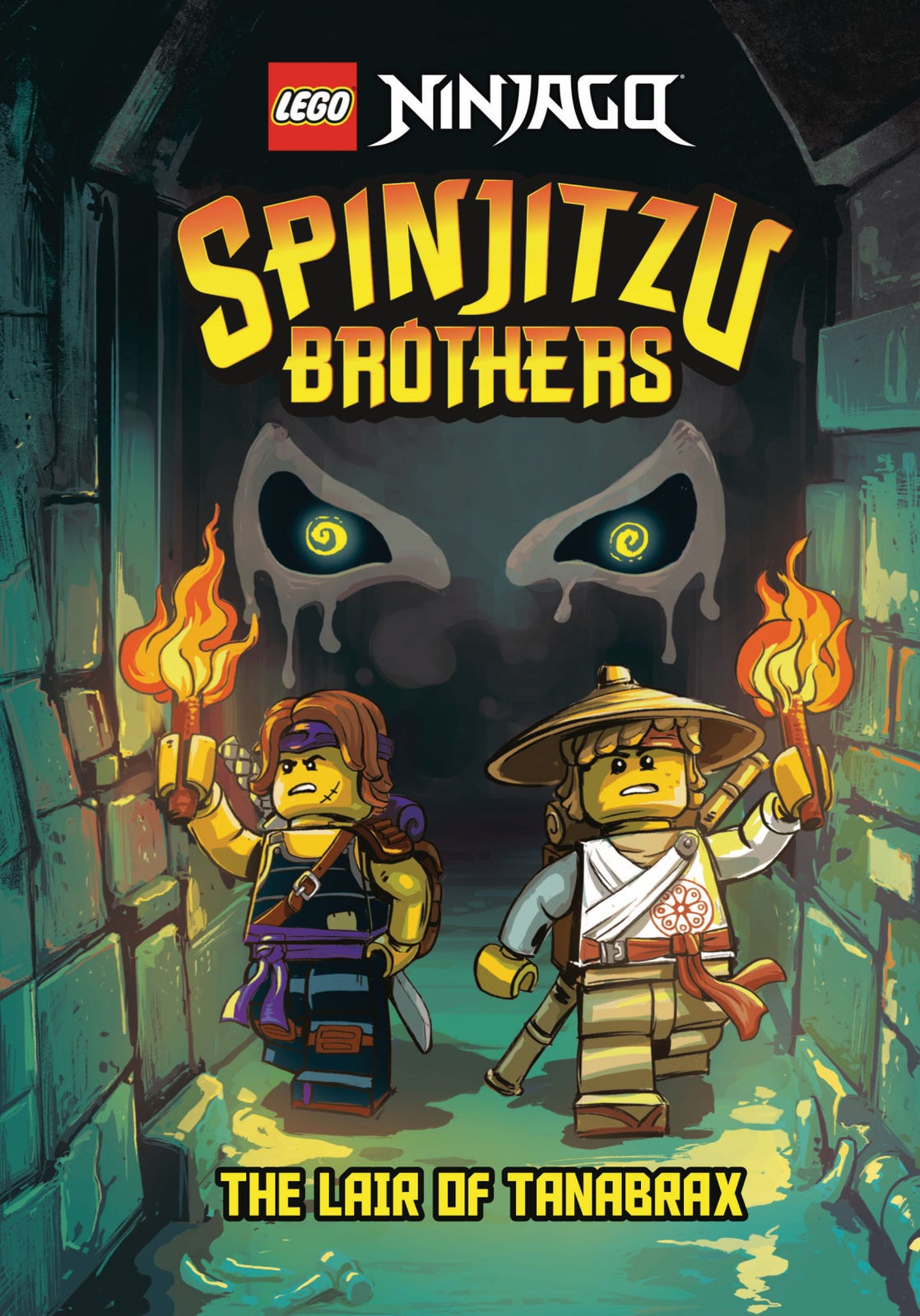 LEGO Story Books Ninjago: Spinjitzu Brothers - The Lair of Tanabrax (5007467-1)