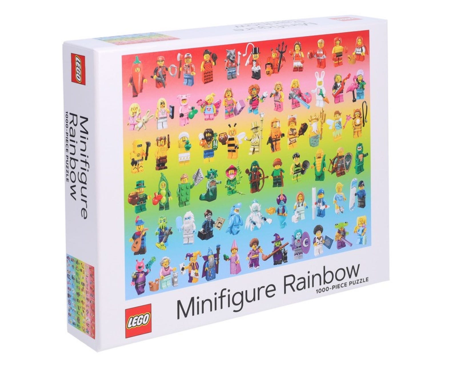 LEGO Tabletop Games and Puzzles Minifigure Rainbow Puzzle (5007643-1)