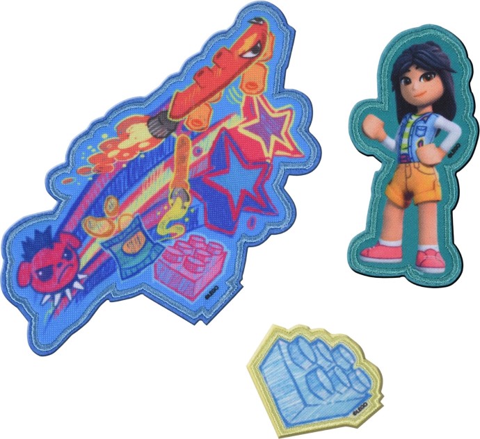 LEGO Gear Friends Iron-On Patches (5007804-1)