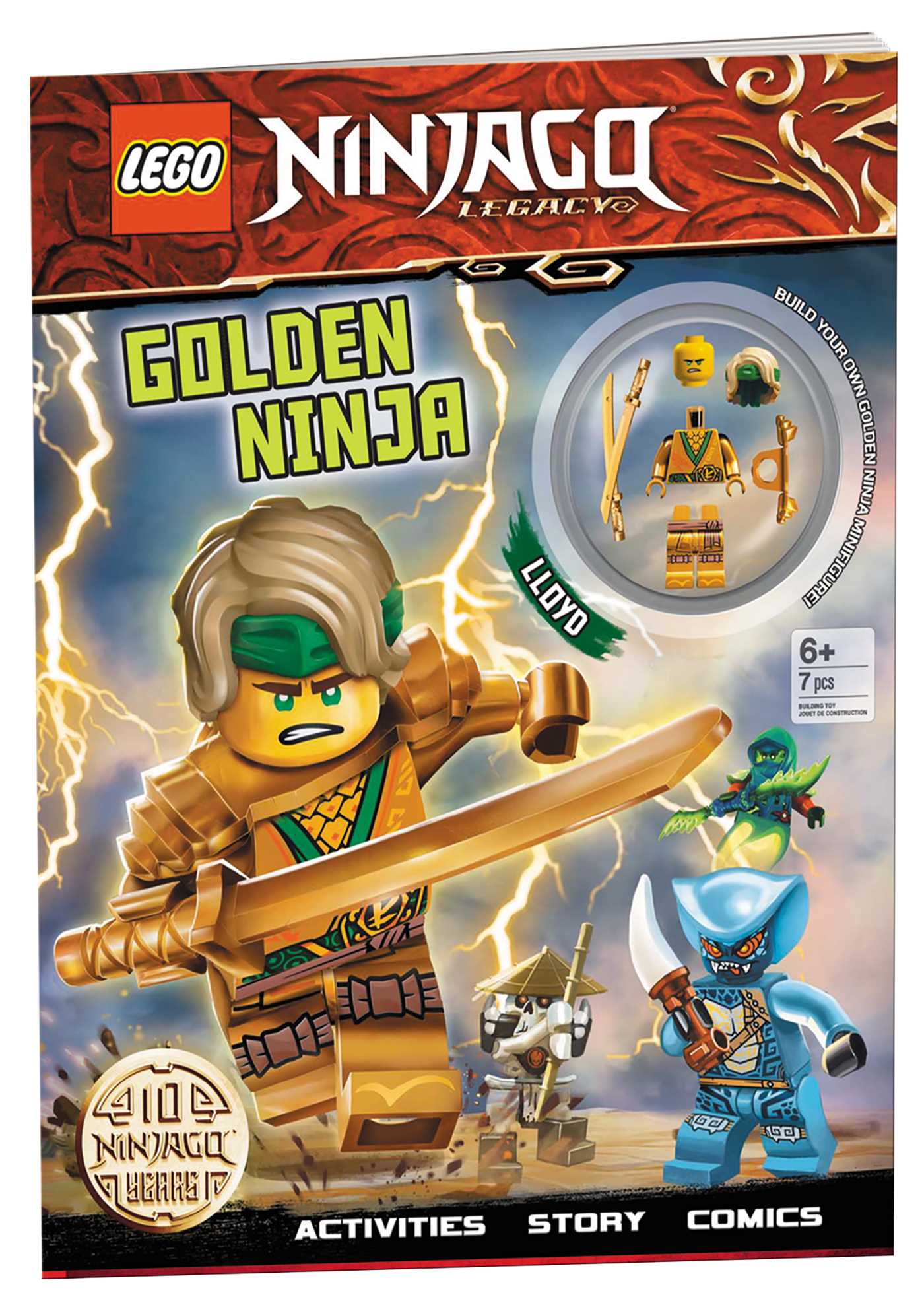 LEGO Activity Books with LEGO Parts Ninjago Legacy: Golden Ninja (5007857-1)