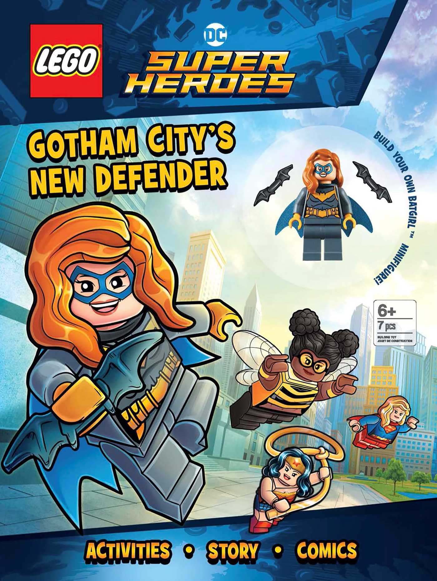LEGO Activity Books with LEGO Parts DC Comics Super Heroes: Gotham City's New Defender (5007860-1)