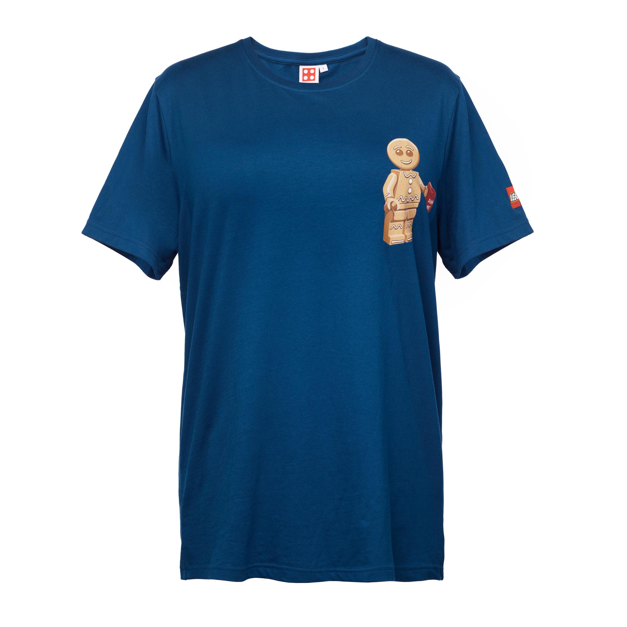 LEGO Gear Gingerbread Man T-Shirt – Adults (5008218-1)