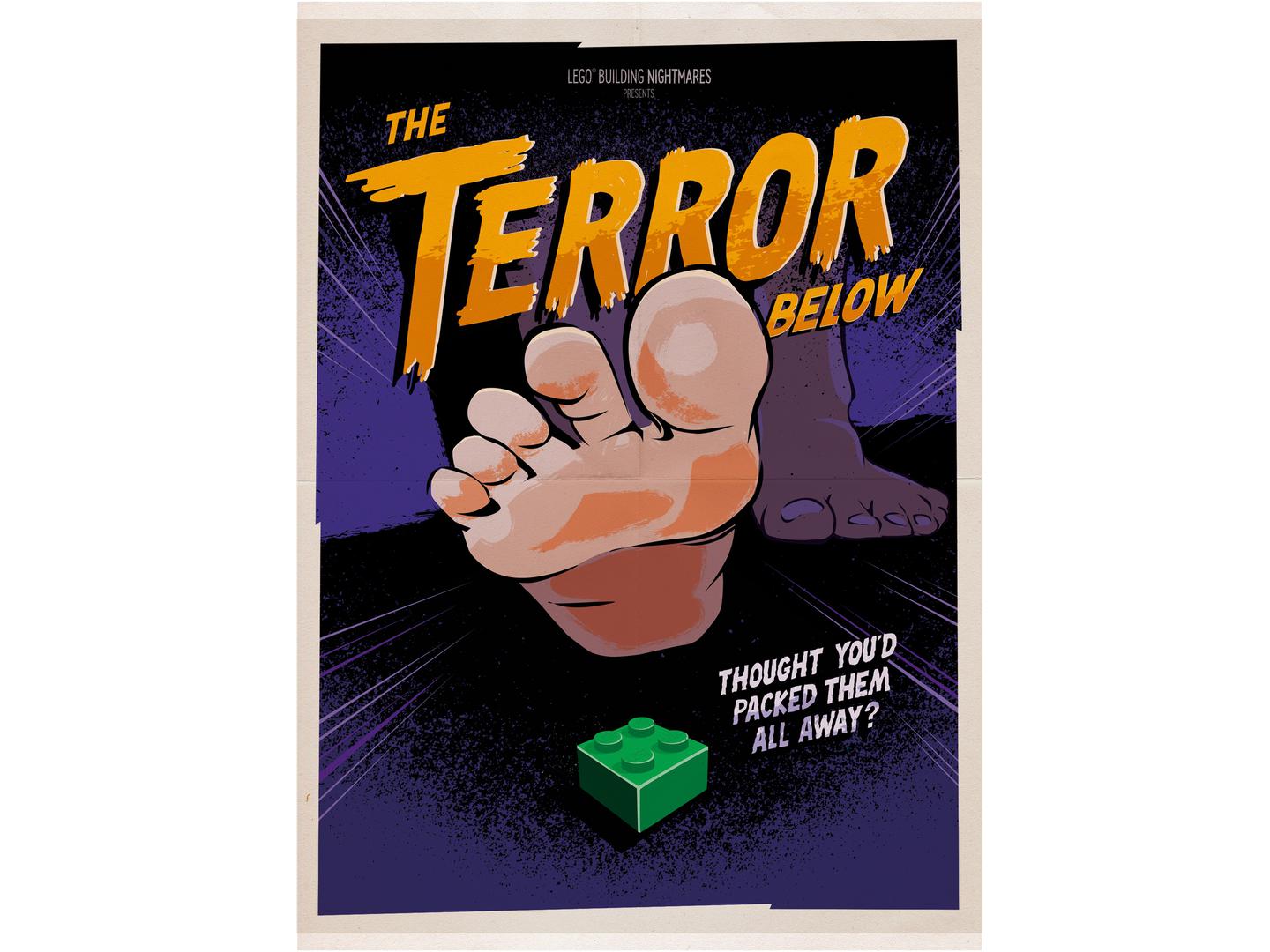 LEGO Posters and Art Prints The Terror Below Halloween Poster (5008238-1)
