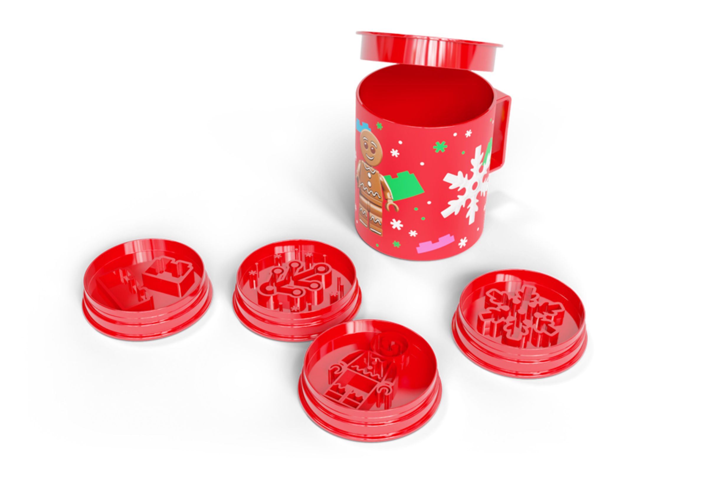 LEGO Seasonal Christmas Cookie Stamps & Mug Set (5008259-1)